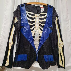 Halloween skeleton vest costume
